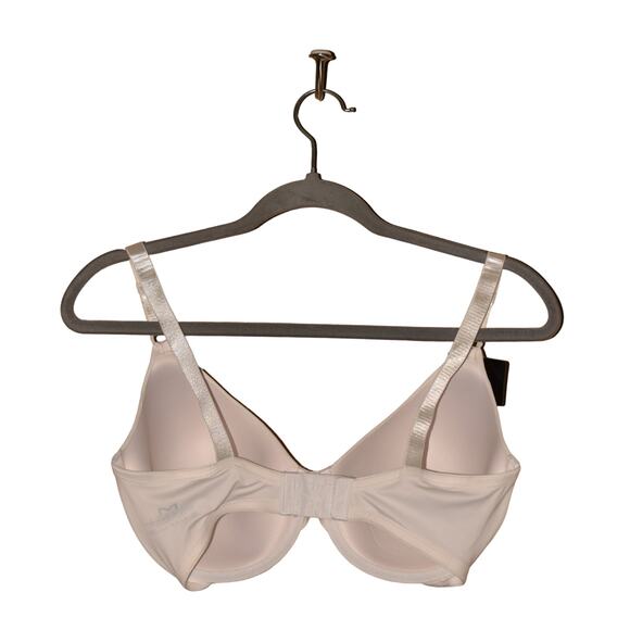 MAIDENFORM NEW $44 One Fab Fit Everyday Demi Underwire‎ Bra White 36DD - Picture 2 of 3